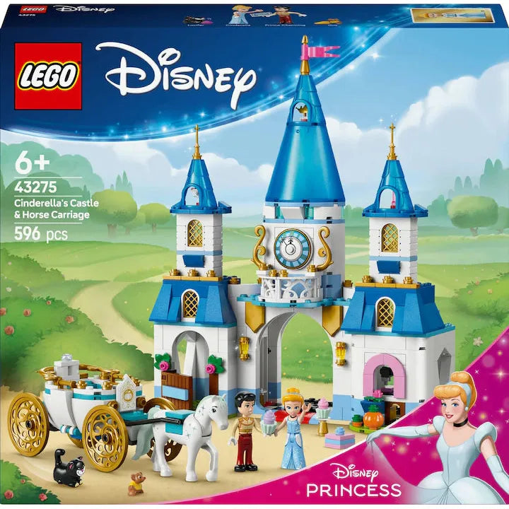 LEGO Disney Cinderellas Schloss und Pferdekutsche 43275