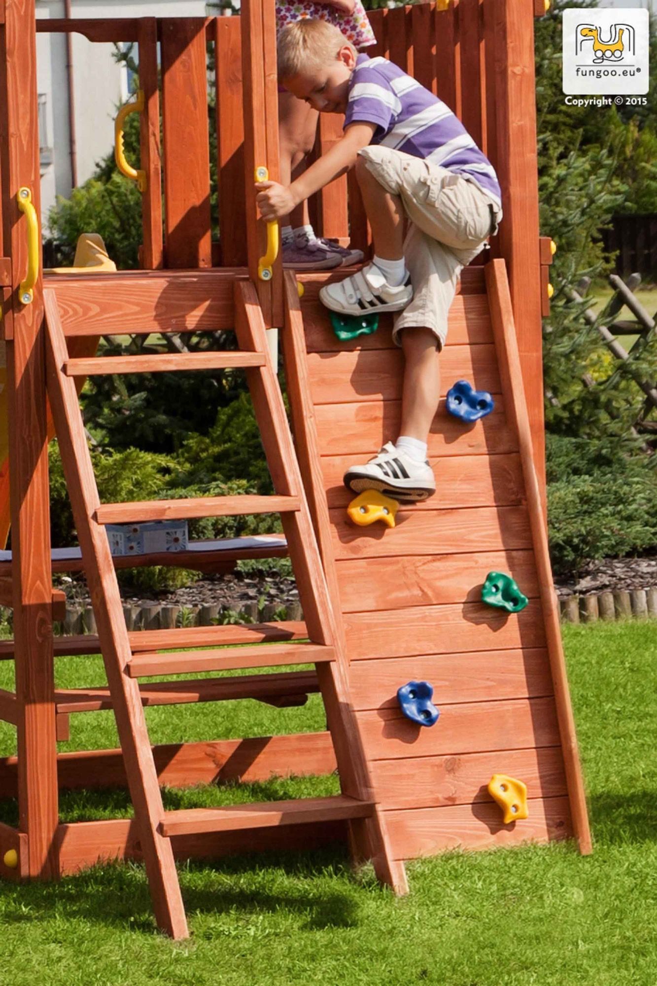 Fungoo SET  JOY MOVE + STEP ON & FREE TIME slide BLUE