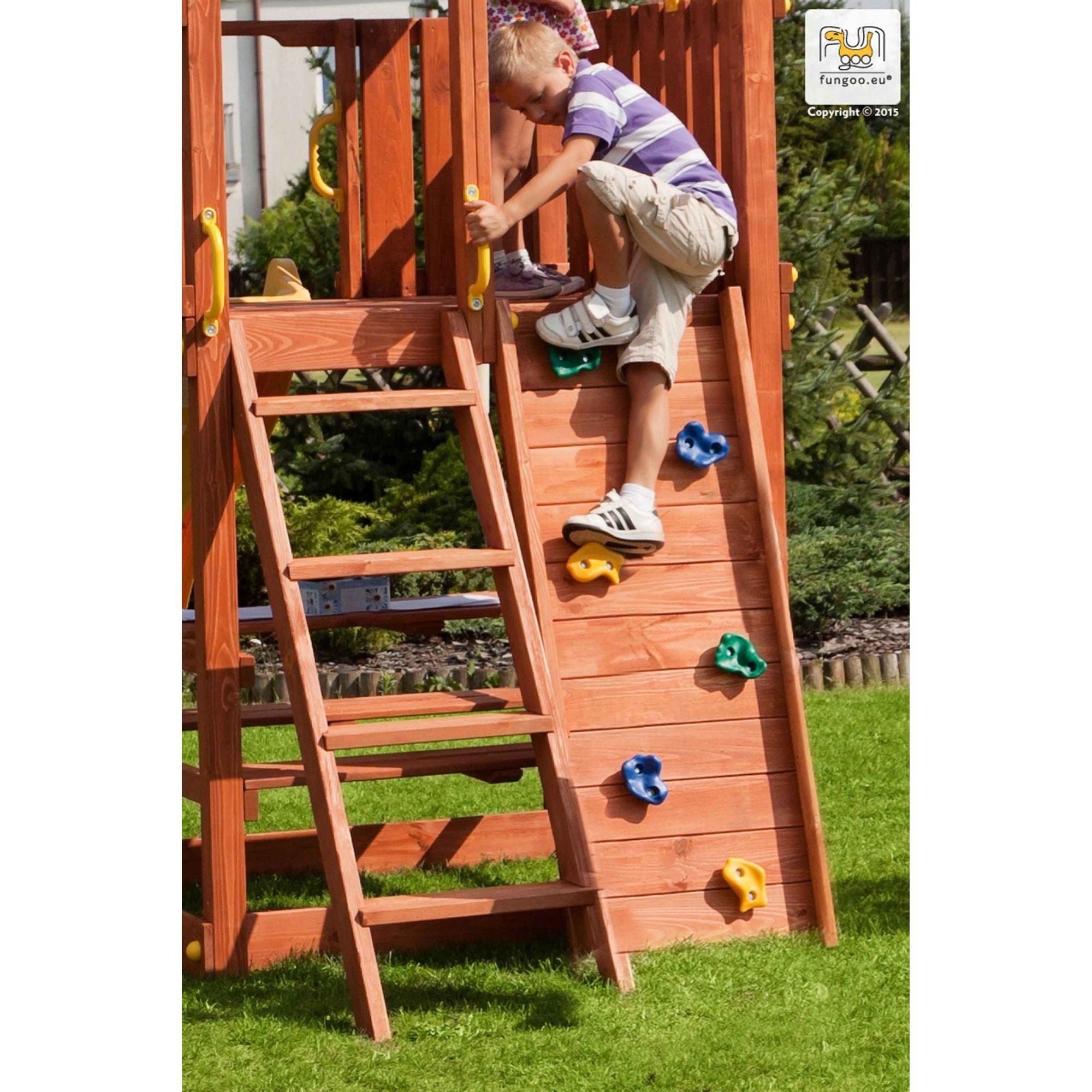 Fungoo SET JOY MOVE + STEP ON & FREE TIME slide BLUE