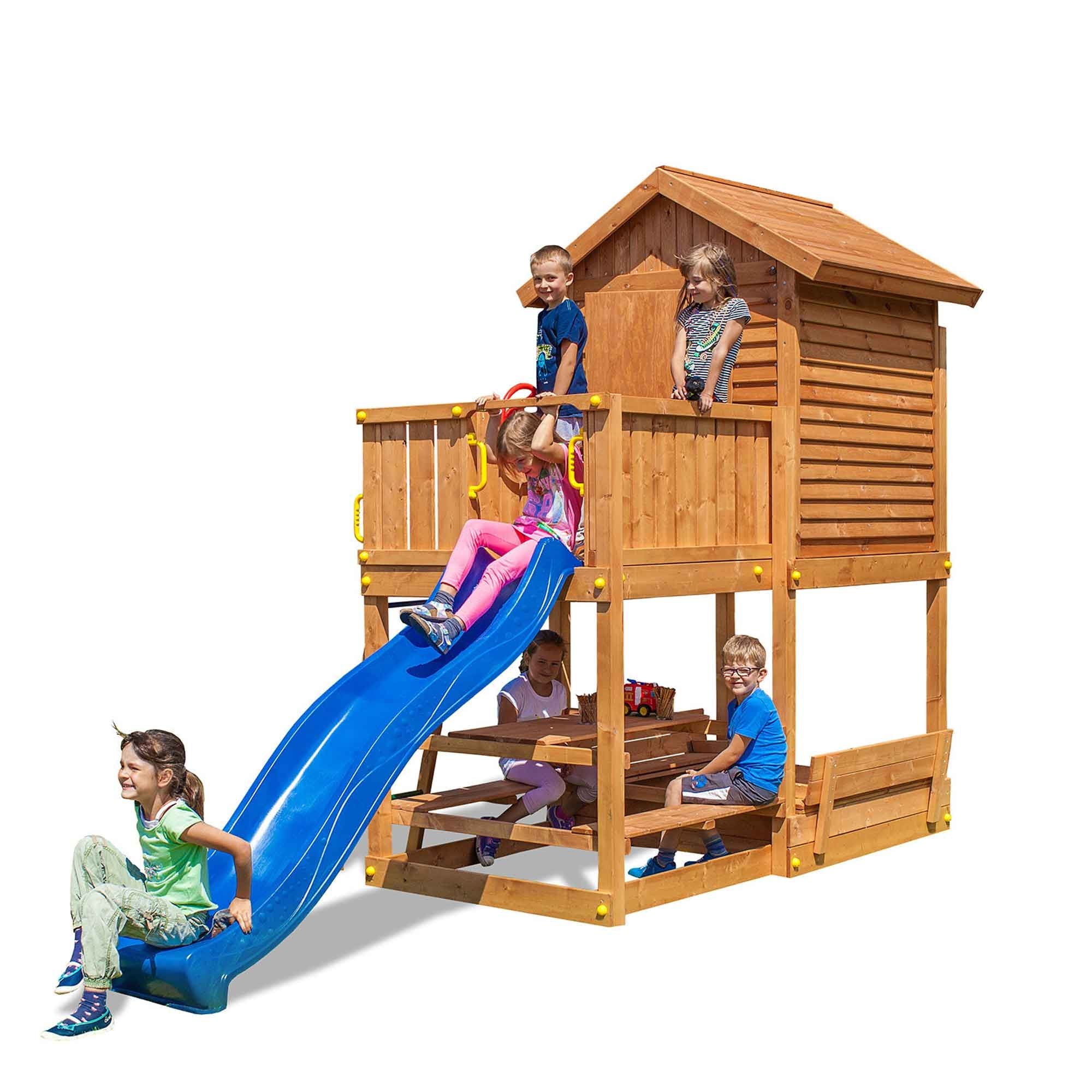 Fungoo SET MyHOUSE FREE TIME BEACH slide BLUE