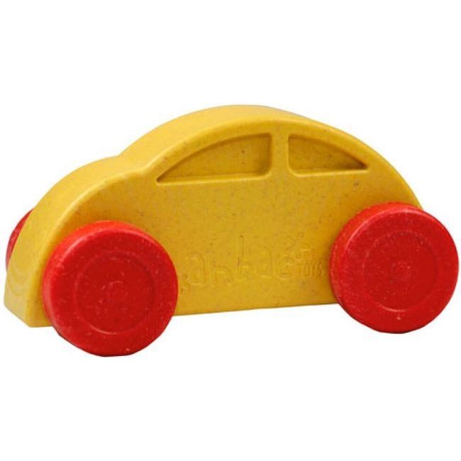 Auto - Chassis gelb / Räder rot