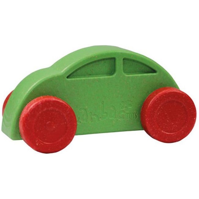 Auto - Chassis grün / Räder rot