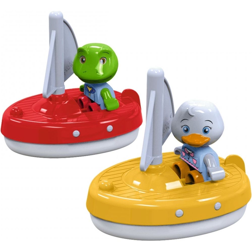 AquaPlay 2 Segelboote + 2 Figuren