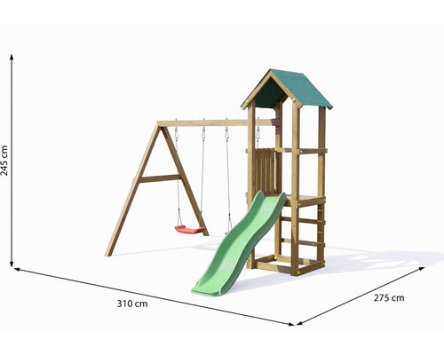 Fungoo Lucas KDI slide GREEN