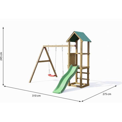Fungoo Lucas KDI slide GREEN