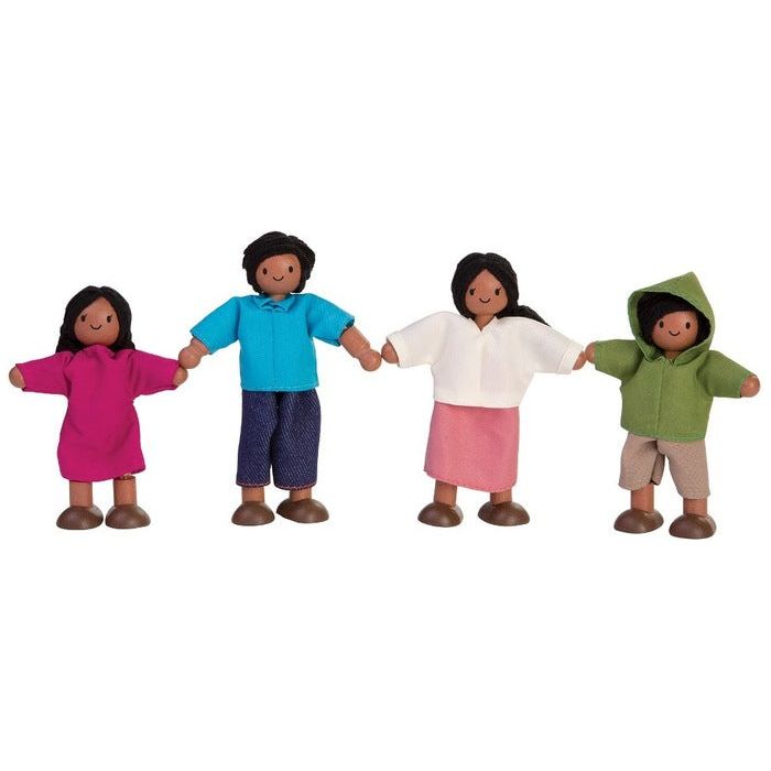 Puppenfamilie südländisch
