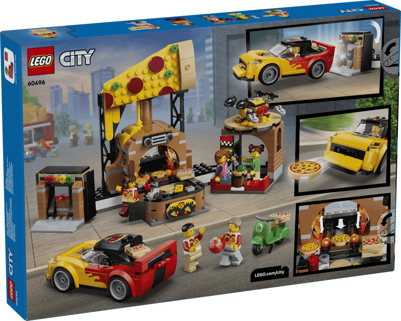 LEGO LEGO City Pizza-Liefererlebnis mit Fahrzeugen 60496