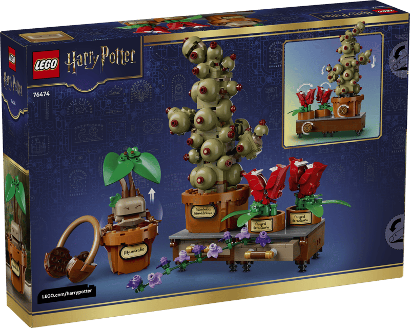 LEGO Harry Potter TM Schloss Hogwarts™: Kräuterkunde-Pflanzen 76474