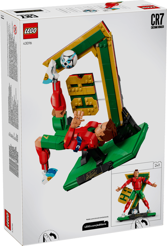 LEGO® Editions Cristiano Ronaldo – Fussballlegende 43016