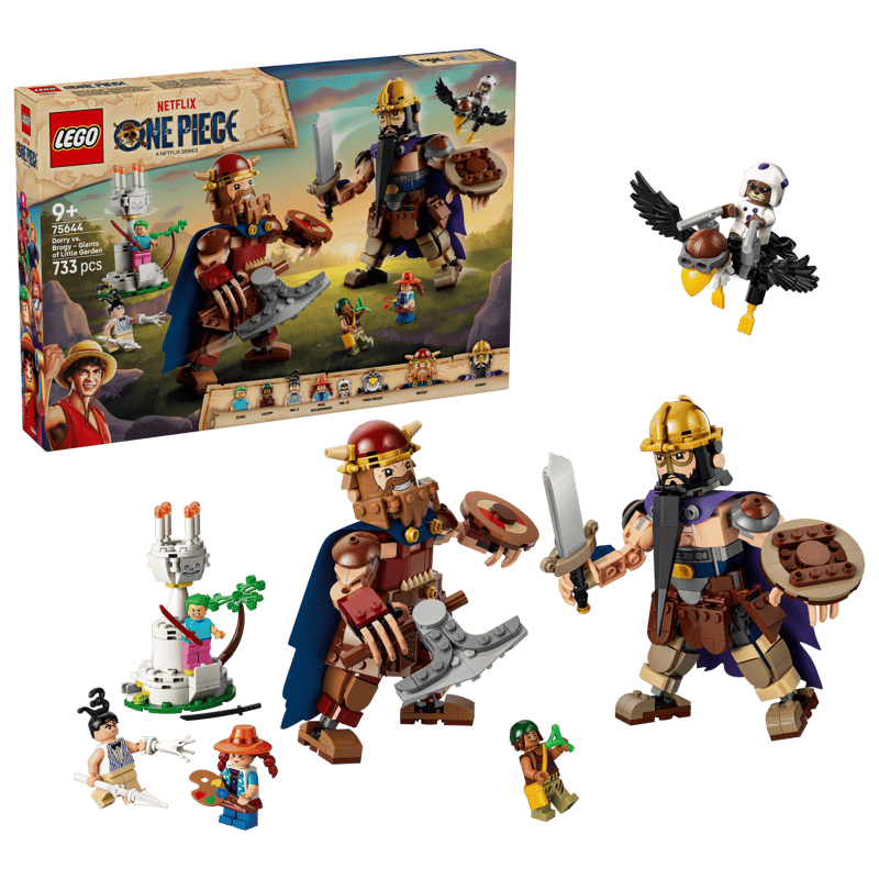 LEGO ONE PIECE Woogey vs. Boogey – Riesen aus Little Garden 75644