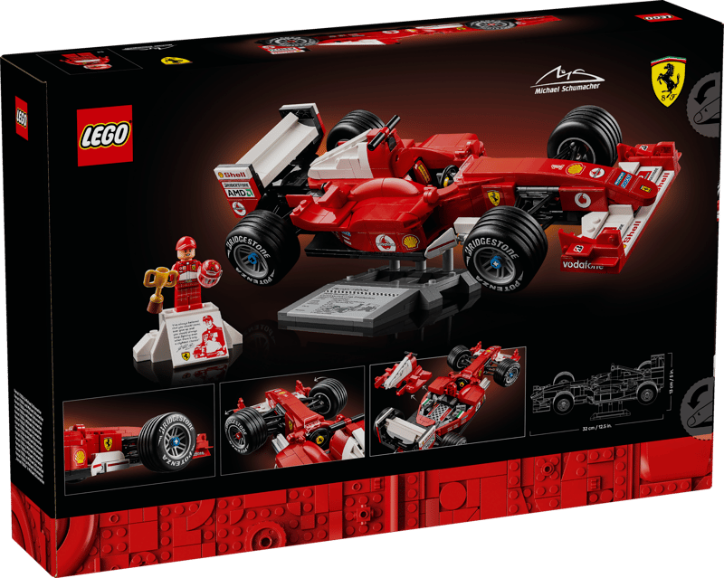 LEGO Icons Ferrari F2004 und Michael Schumacher 11375