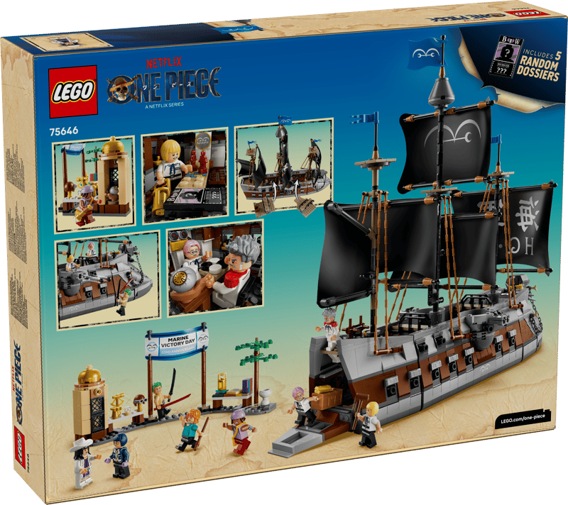 LEGO ONE PIECE Garps Marineschlachtschiff 75646