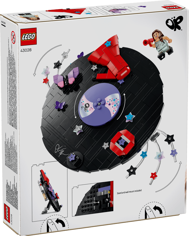 LEGO Editions Music Olivia Rodrigos Schallplatte 43028