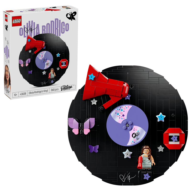 LEGO Editions Music Olivia Rodrigos Schallplatte 43028