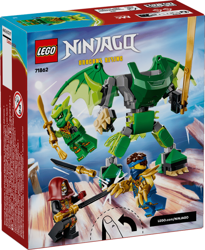 LEGO Ninjago Lloyds Drachen-Mech Battle Set 71862