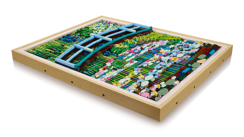 LEGO® Art Claude Monet – Brücke über einen Seerosenteich 31220