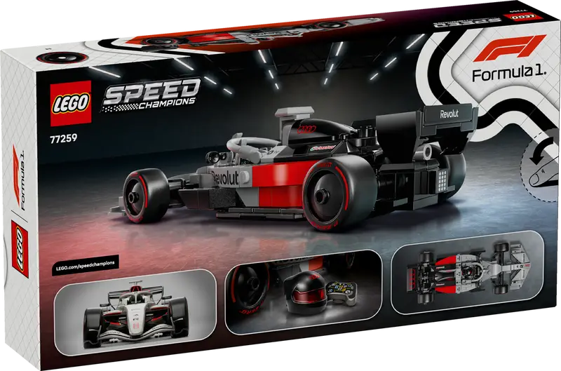 LEGO Speed Champions Audi Revolut F1 Team R26 Rennwagen 77259