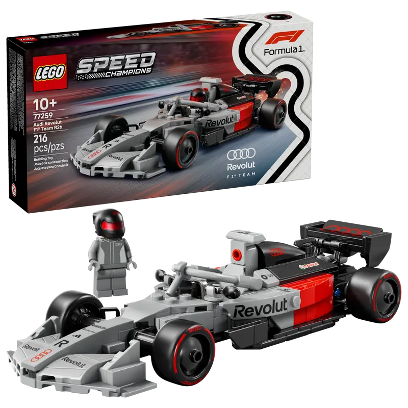 LEGO Speed Champions Audi Revolut F1 Team R26 Rennwagen 77259