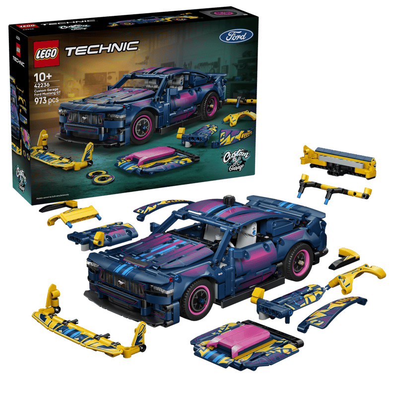 LEGO Technic Ford Mustang GT Auto aus der Tuning-Werkstatt 42236