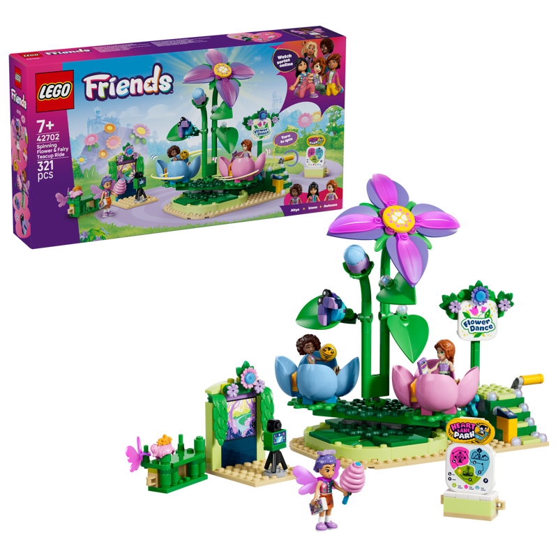 LEGO LEGO Friends Feentassen-Karussell mit Blumendeko 42702
