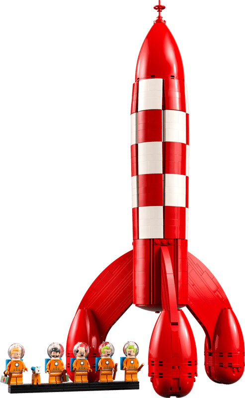 LEGO Ideas Die Mondrakete von Tim und Struppi 21367
