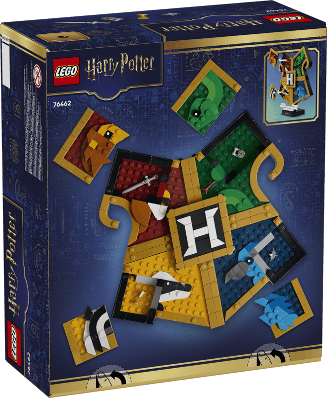 LEGO Harry Potter TM Hogwarts™ Hauswappen 76462