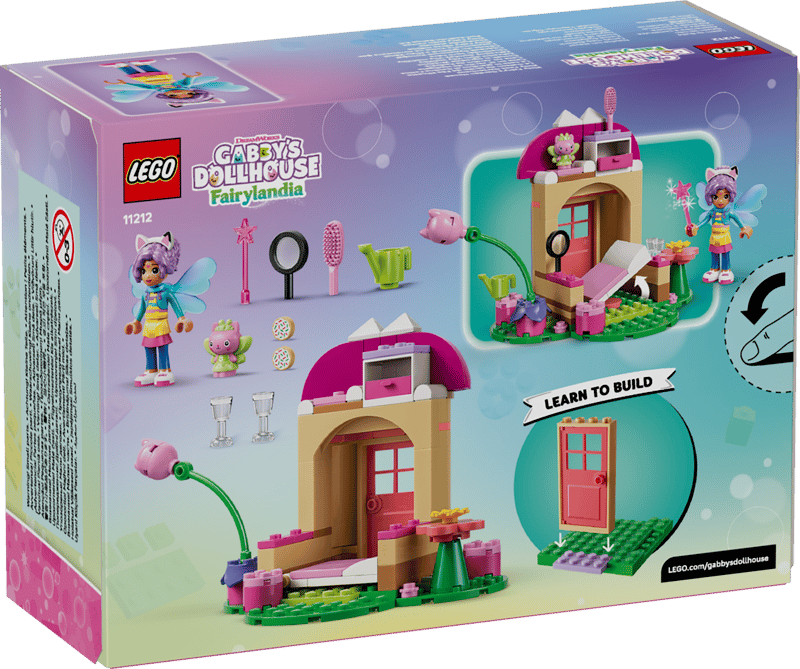 LEGO Gabby's Dollhouse Kitty Fees Gartenhaus 11212