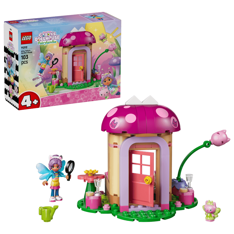 LEGO Gabby's Dollhouse Kitty Fees Gartenhaus 11212