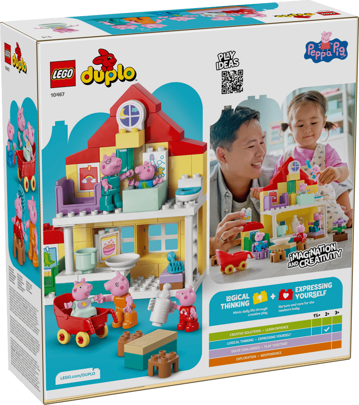 LEGO DUPLO Peppa Pig Familienhaus 10467