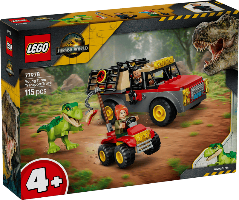 LEGO Jurassic World Transporter für den Jungen T.Rex 77978