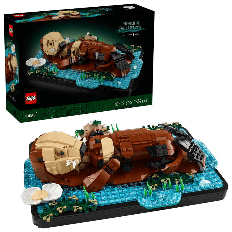 LEGO Ideas Schwimmende Otter 21366