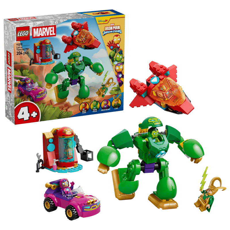 LEGO Disney Junior Marvel Loki vs. Team Iron Man 11211