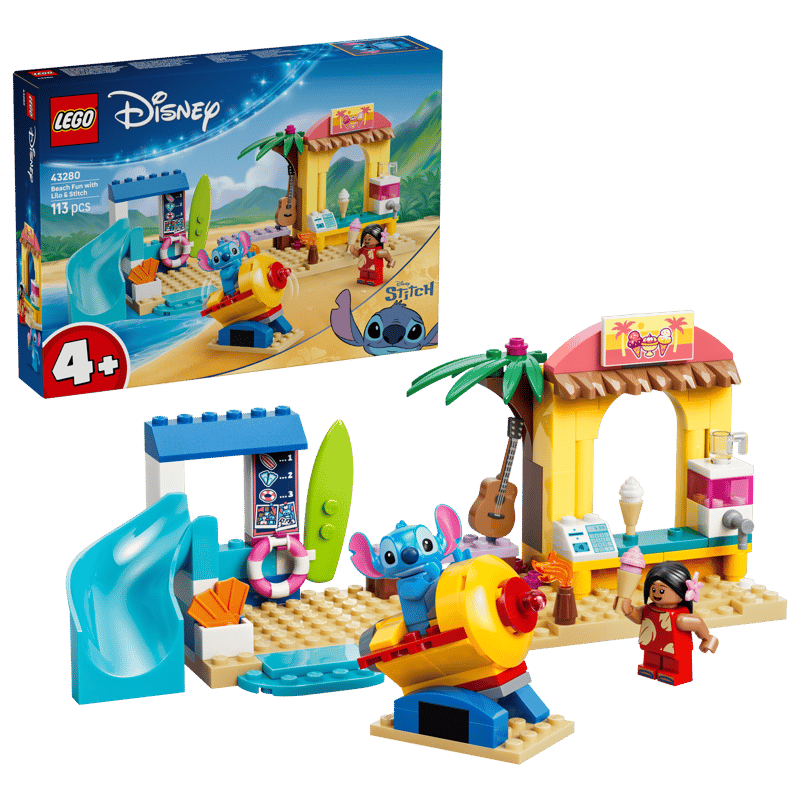 LEGO Disney™ Spaß am Strand mit Lilo und Stitch 43280