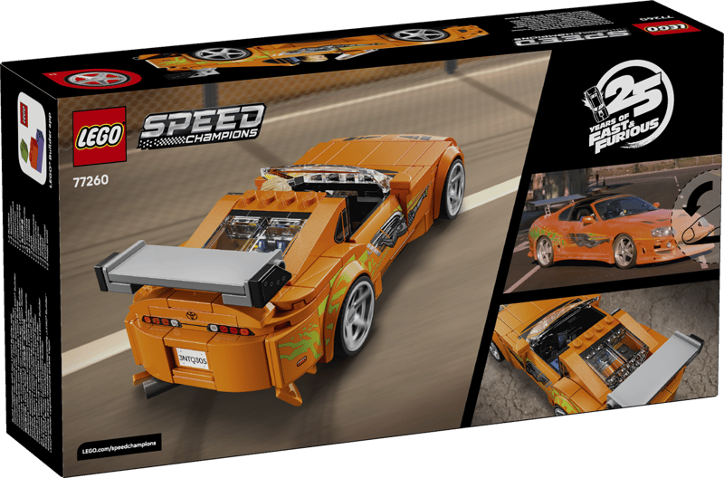 LEGO Speed Champions The Fast and The Furious Toyota Supra MK4 77260