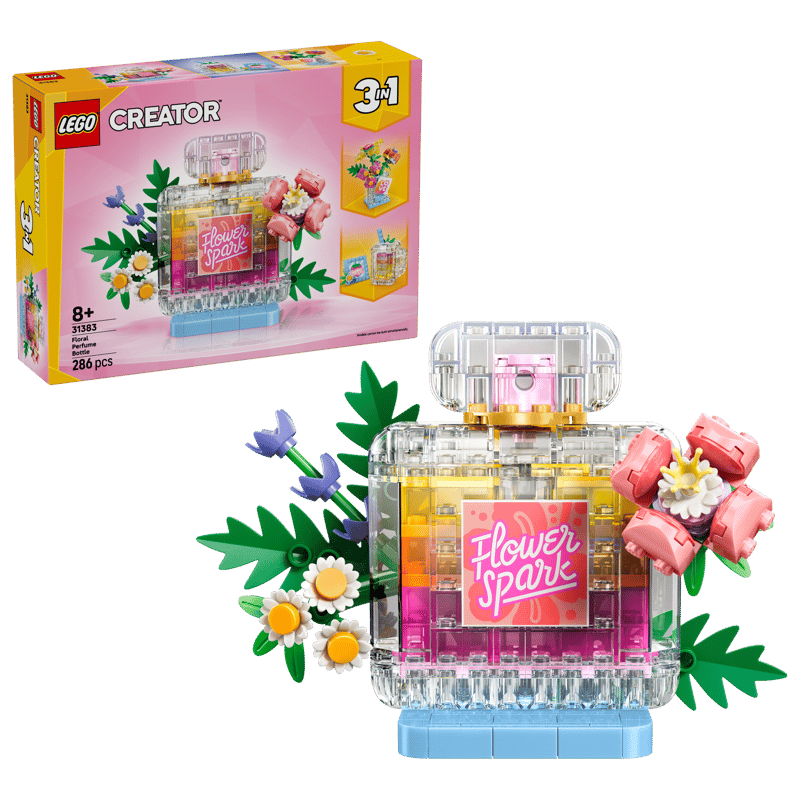LEGO Creator Parfümflasche mit Blumendeko 31383