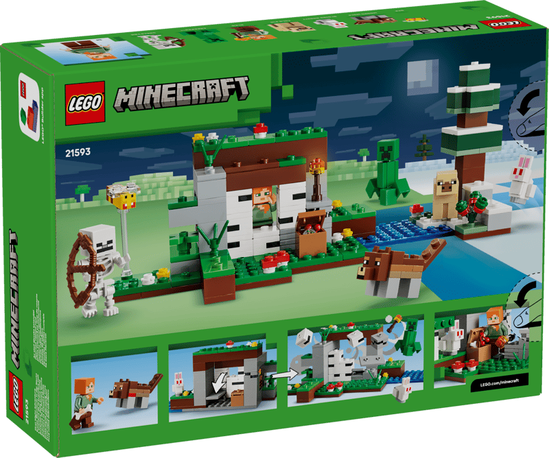 LEGO Minecraft Erstes Abenteuer in der Nacht 21593