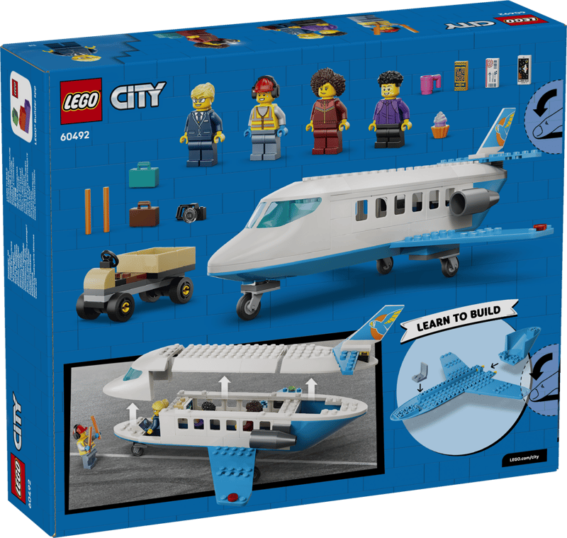 LEGO LEGO City Passagierjet 60492