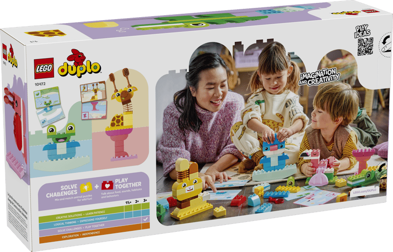 LEGO DUPLO Town Wir Bauen Tiere 10472