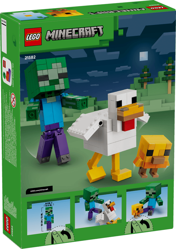 LEGO Minecraft Hühnerreiter 21582