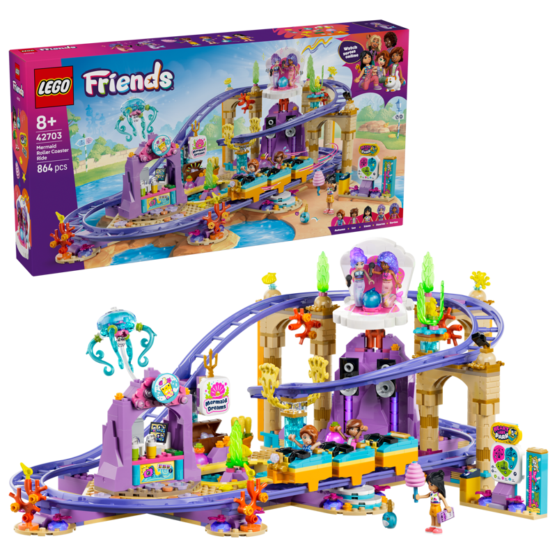 LEGO Friends Meerjungfrauen-Achterbahn 42703