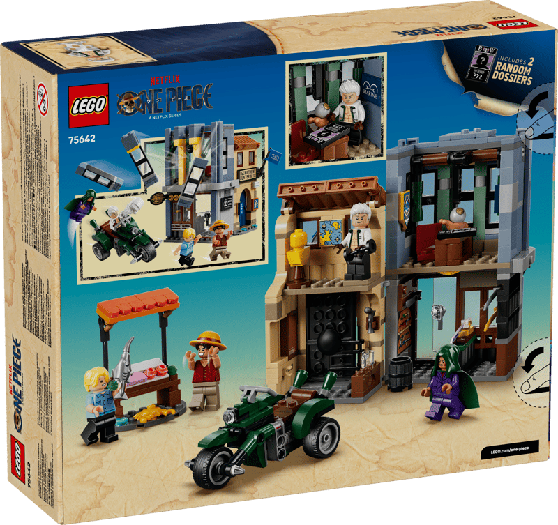 LEGO ONE PIECE Showdown mit Kapitän Smoker 75642