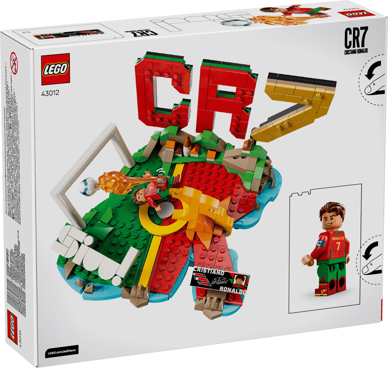 LEGO® Editions Cristiano Ronaldo – Fußball-Highlights 43012