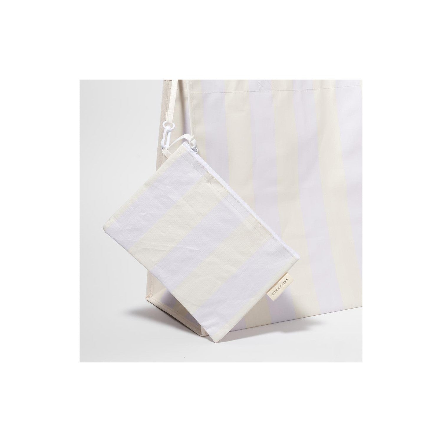 Sunnylife Strandtasche Rio Sun Pastel Lilac Stripe