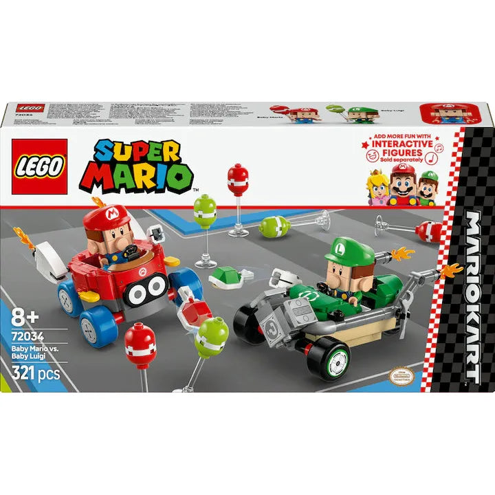 LEGO Super Mario Mario Kart™ – Baby Mario vs. Baby Luigi 72034