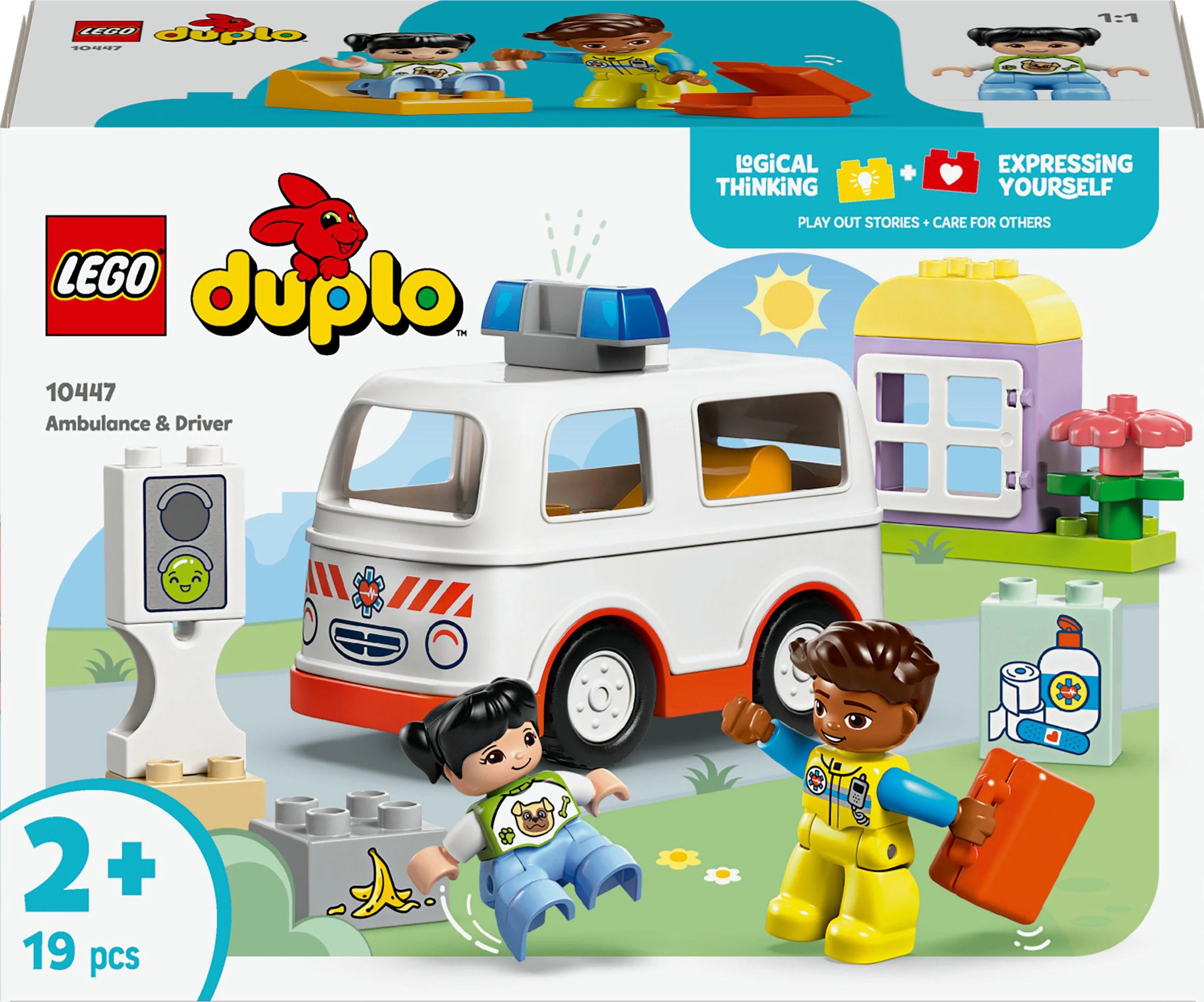 LEGO DUPLO Rettungswagen mit Fahrer 10447