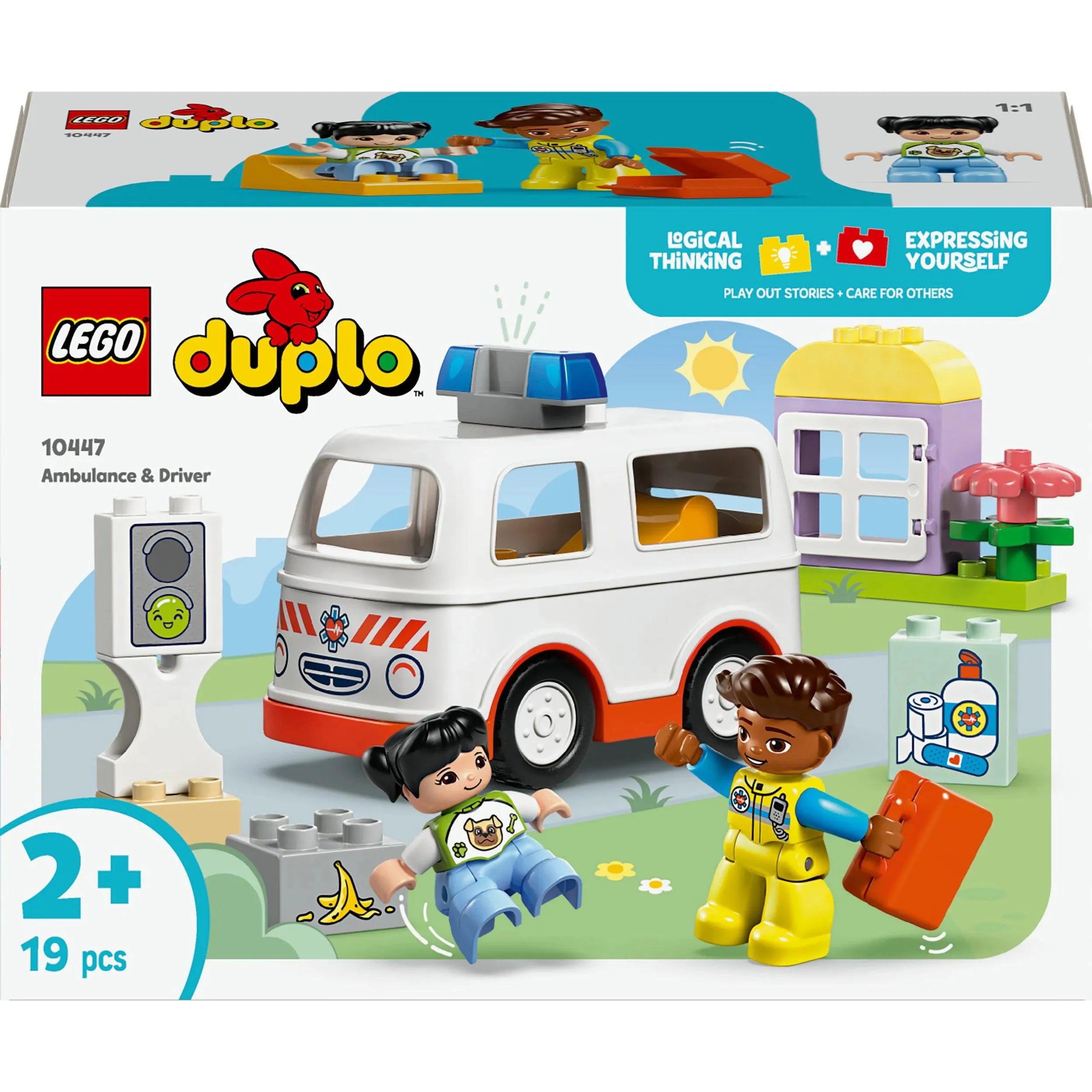 LEGO DUPLO Rettungswagen mit Fahrer 10447
