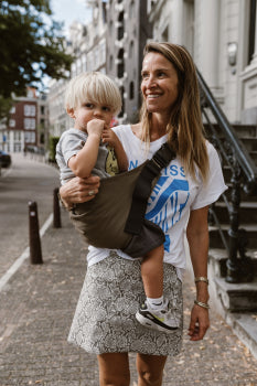 Wildride Kindertrage braun