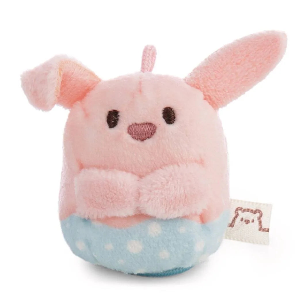 Nici Hase Pibu 5cm pink mit Punkten