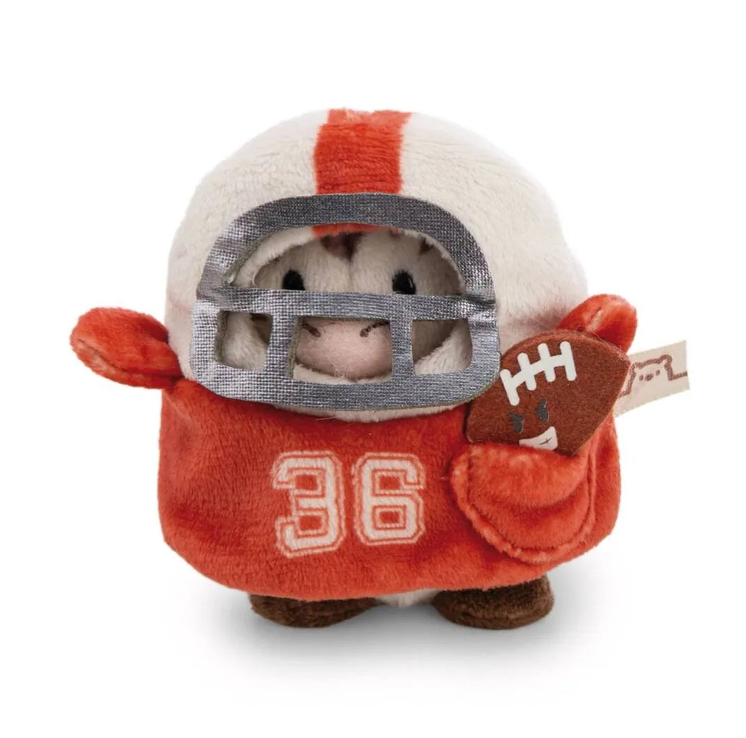Nici Zebra Stripey 8cm mit Football und Helm