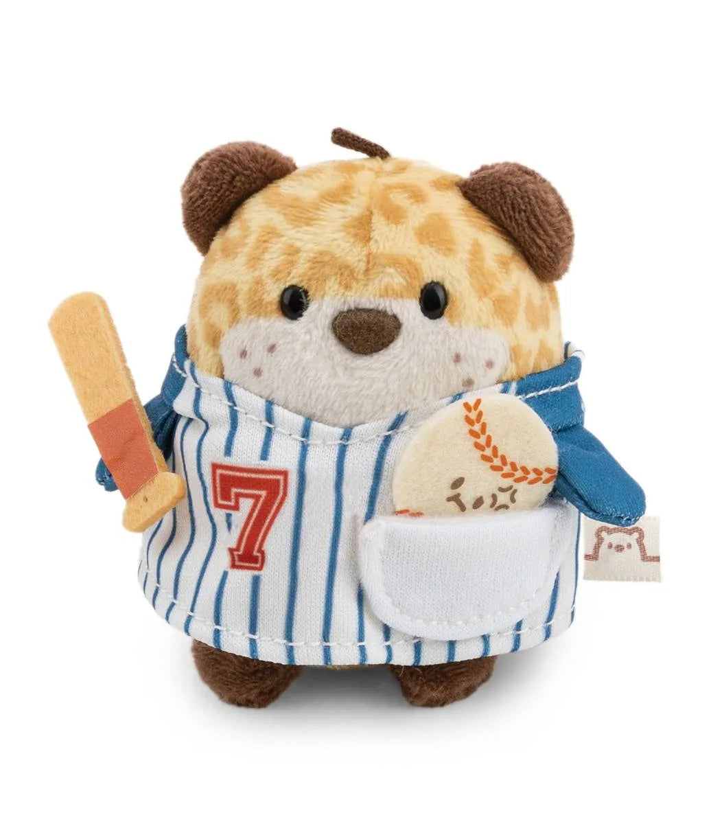 Nici Leopard Ichiro 8cm mit Baseball und Schläger